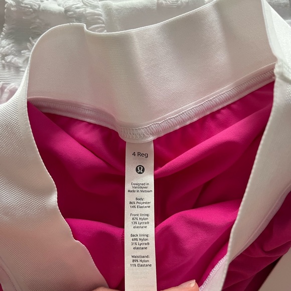 NWT Lululemon Court Rival HR skirt - Picture 2 of 4